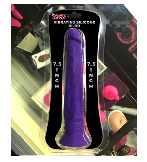   The Michaela
        Silicone Suction Cup
           Vibrating Dildo!